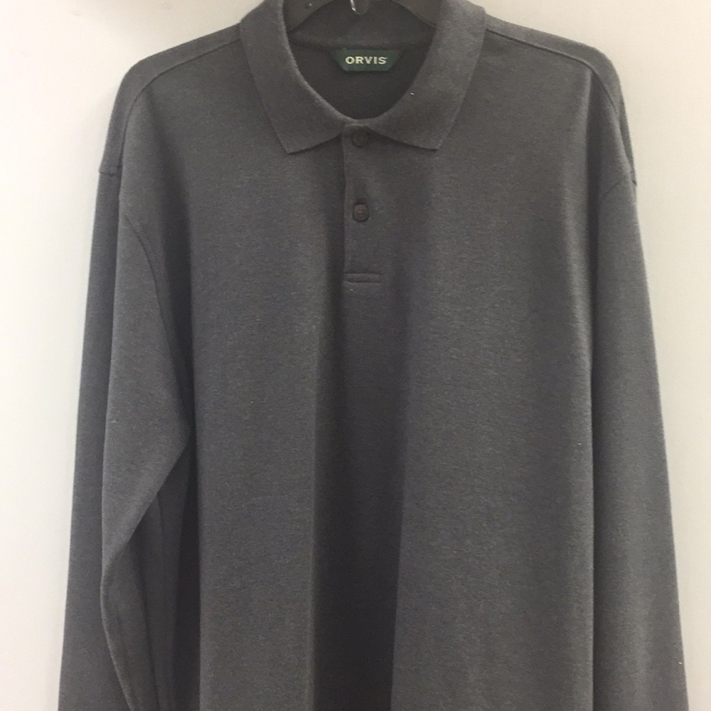 Orvis long sleeve polo